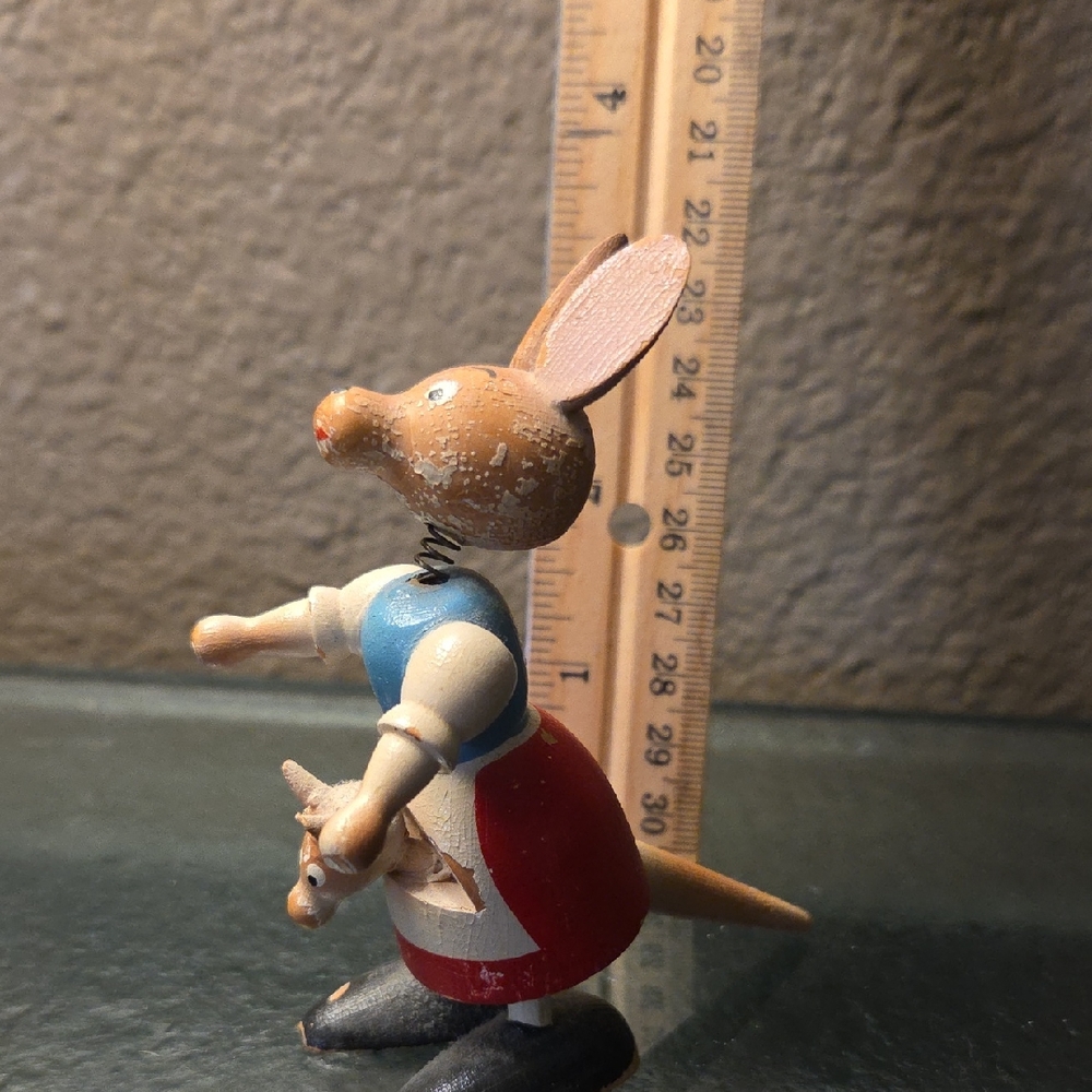 Wooden Kangaroo Toy